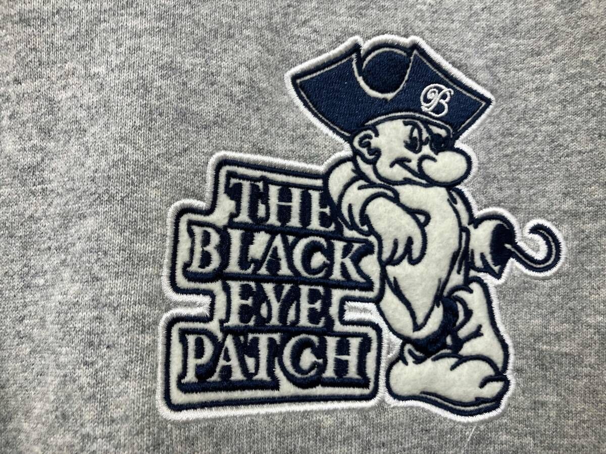 THE BLACK EYE PATCH ザ ブラック アイ パッチ ハーフジップスウェット