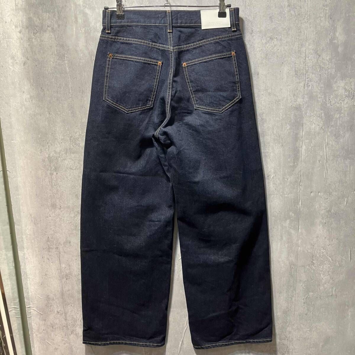 moussy TUCK WIDE ストレートデニム TUCK WIDE ストレートデニム｜マウジーの通販｜&mall（アンドモール