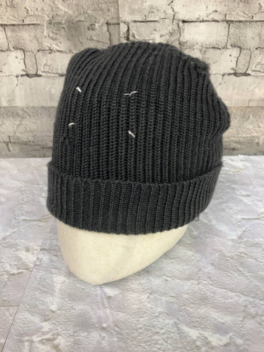 Maison Margiela メゾンマルジェラ ニット帽 09AW ブラック - メルカリ