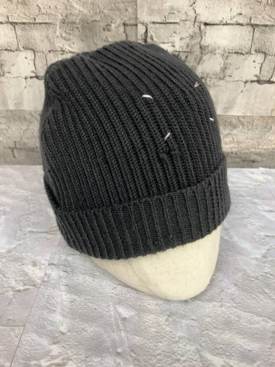 Maison Margiela メゾンマルジェラ ニット帽 09 AW ブラック