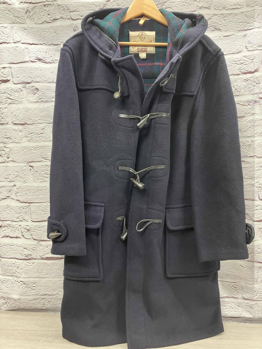 GLOVER ALL ダッフルコート 表記サイズUSA 40 ネイビー