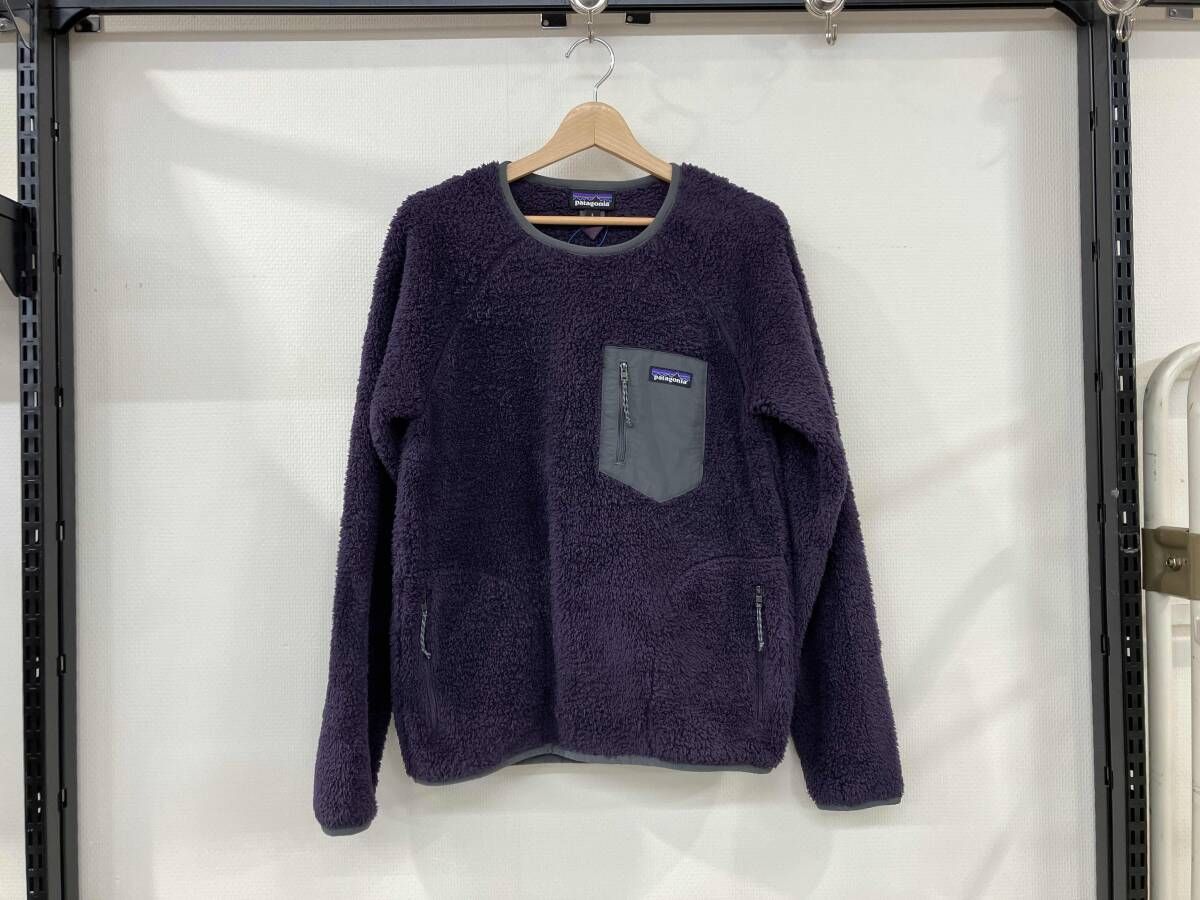patagonia パタゴニア Los Gatos Crew ロスガトスクルー フリース サイズS 紫 パープル ポリエステル メンズ