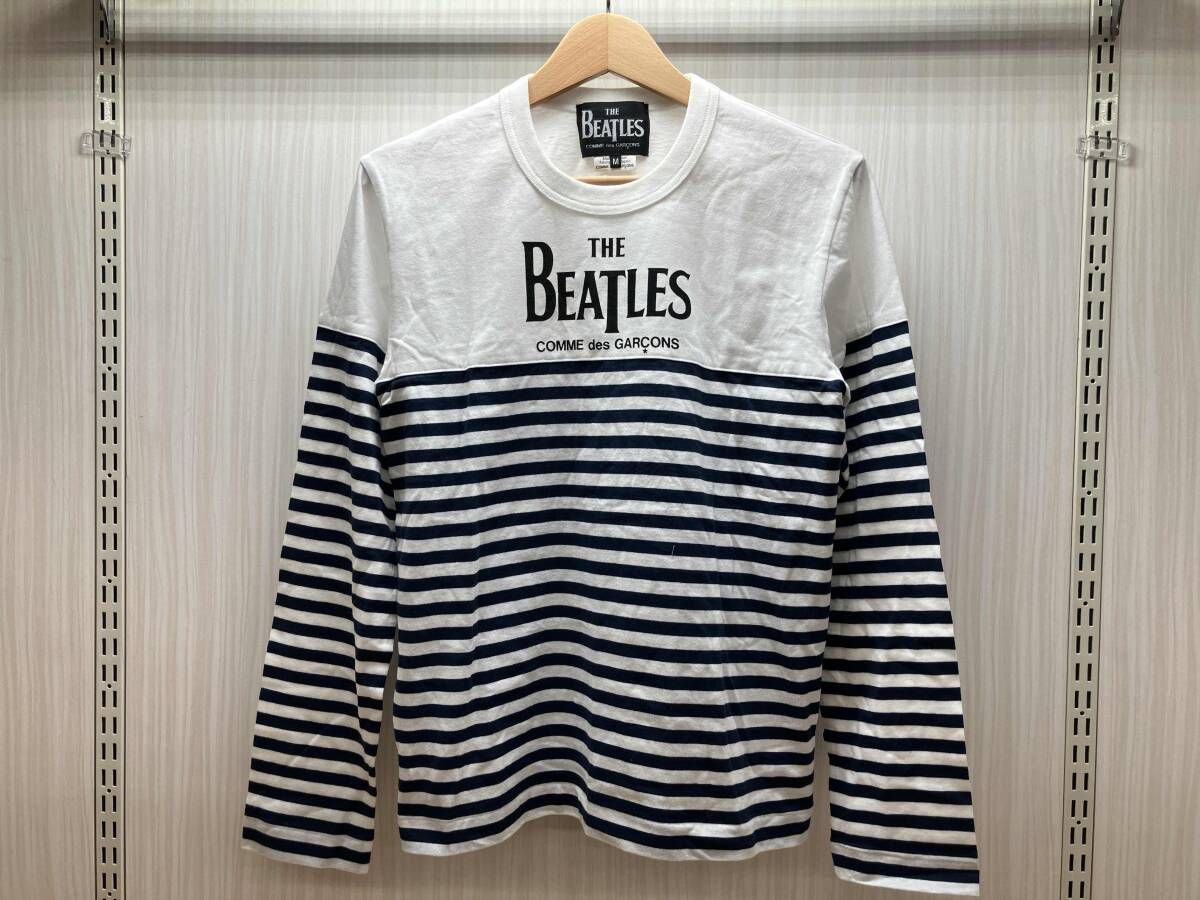COMME des GARCONS コムデギャルソン THE BEATLES ビートルズ 長袖 T
