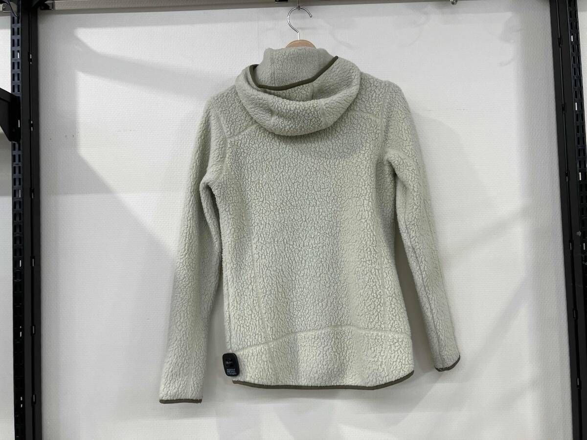 Patagonia パタゴニア Retro Pile Hoody レトロパイルフーディ フリースジャケット サイズXS ベージュ レディース