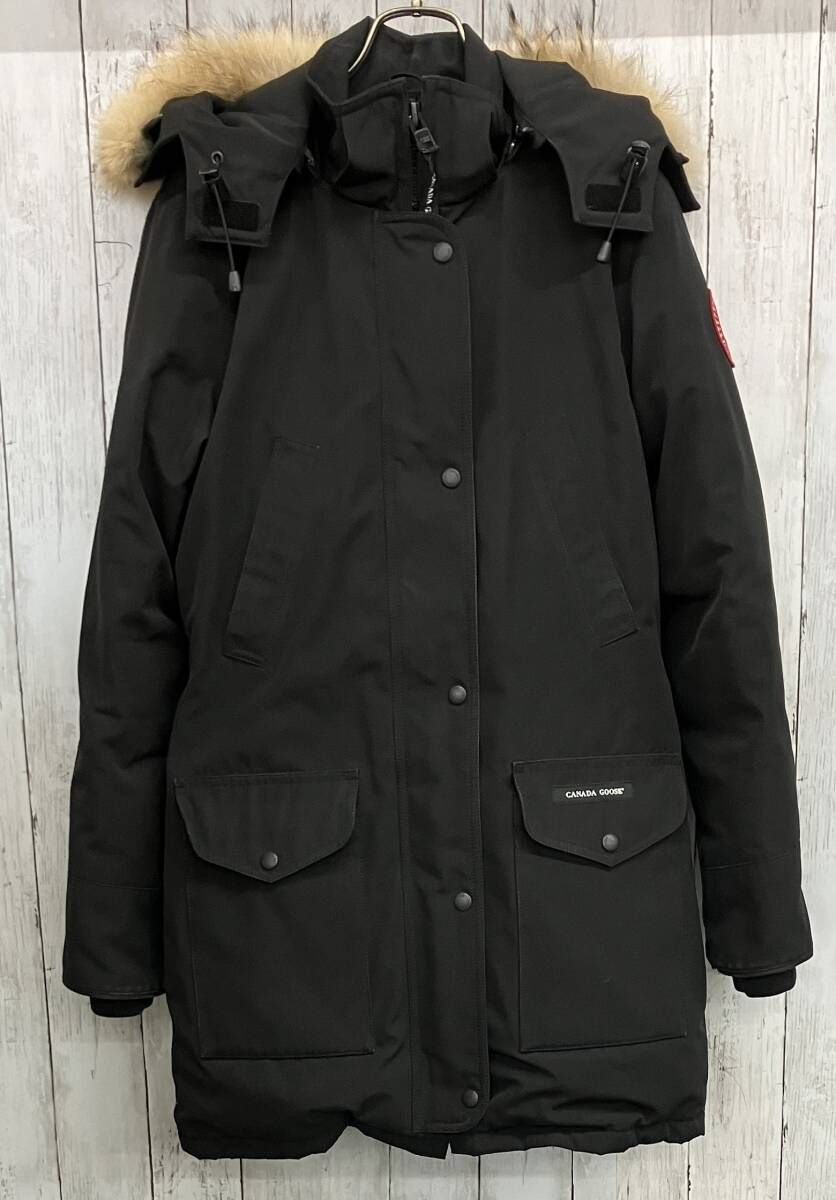 CANADA GOOSE 6650Lトリリウム パーカー カナダグース ダウンコート フーデットダウンコート ブラック size S