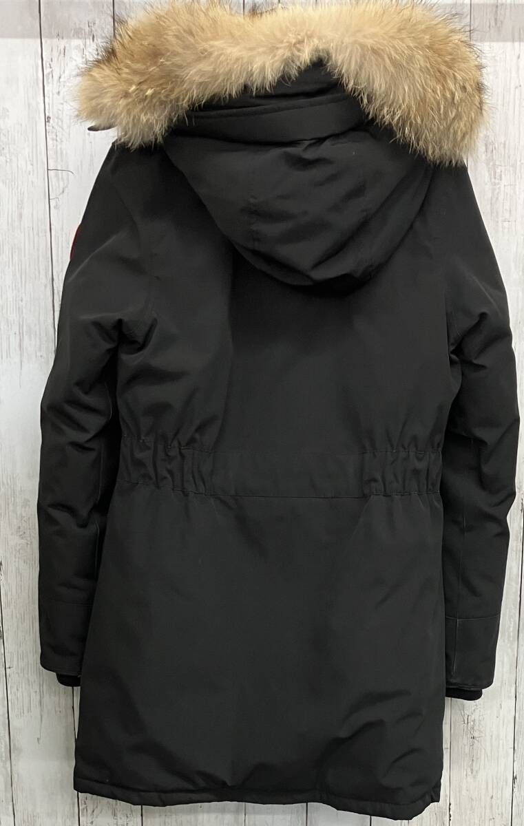 CANADA GOOSE 6650Lトリリウム パーカー カナダグース ダウンコート フーデットダウンコート ブラック size S