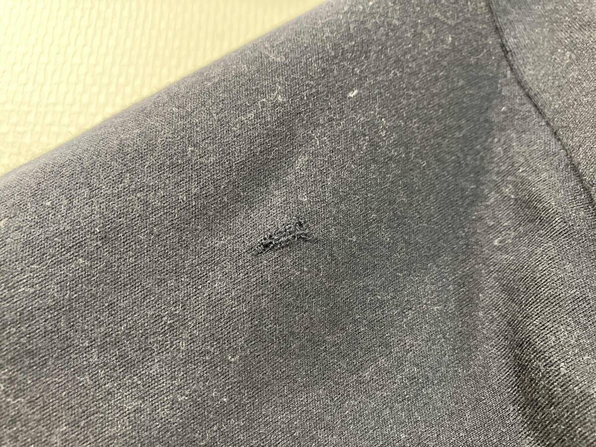  BATONER バトナー SMOOTH WOOL CREW NECK ニット セーター サイズ2 BN-23 FM-022 黒 ブラック ウール メンズ 穴有り その他 小物