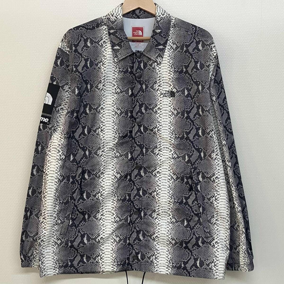 Supreme THE NORTH FACE TAPED SEAM COACHES JACKET BLACK シュプリーム ザノースフェイス コーチジャケット ブラック サイズL