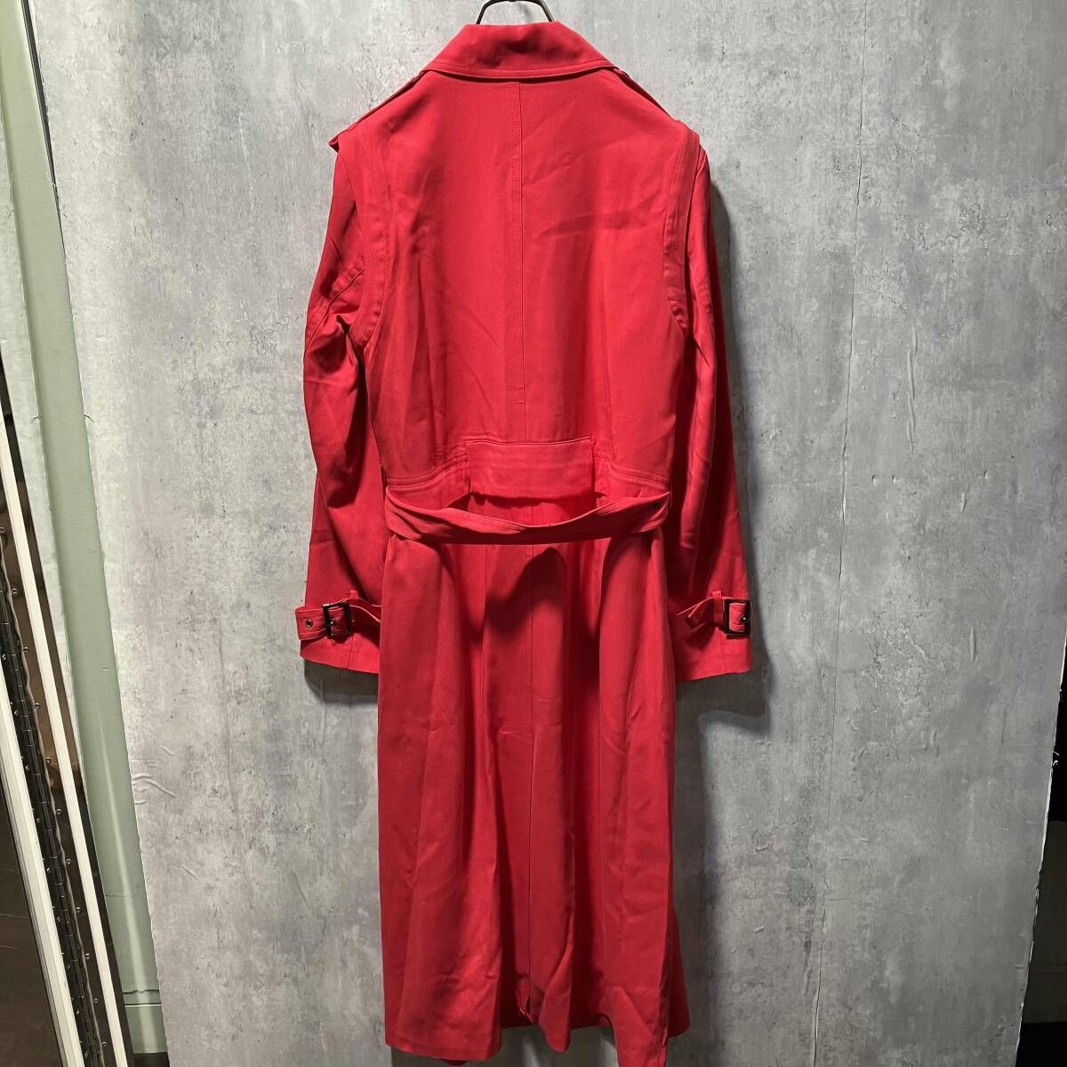 Desigual 取り外し なトレンチコート サイズS レッド デシグアル