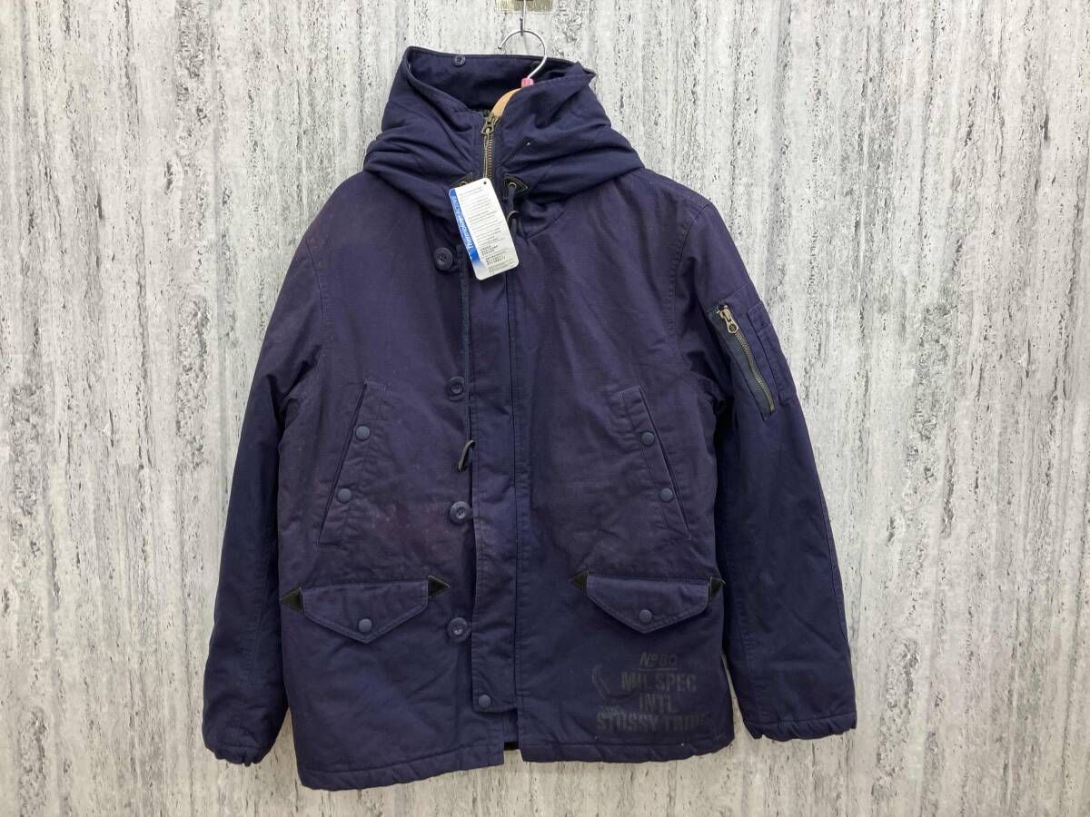 STUSSY ステューシー フライトジャケット N-3B ネイビー Mサイズ