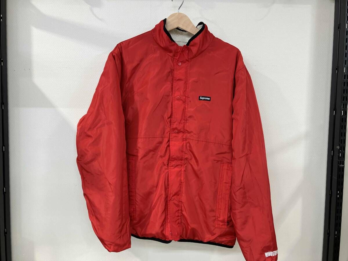 Supreme シュプリーム Reversible Logo Fleece Jacket リバーシブル