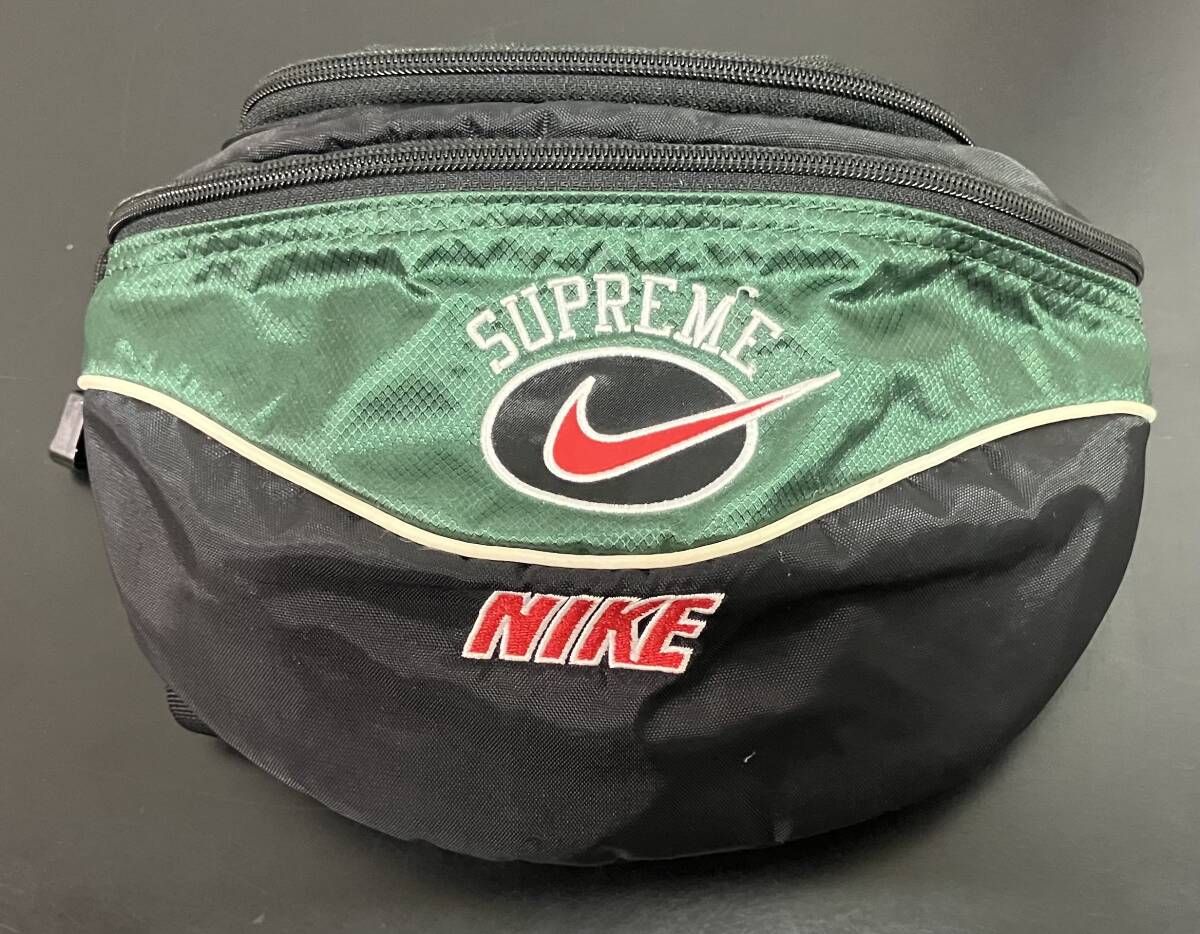 NIKE ナイキ ボディバッグ x SUPREME 19 SS ブラック サイズ不明 中国製 ボディナイロン 裏地ポリエステル