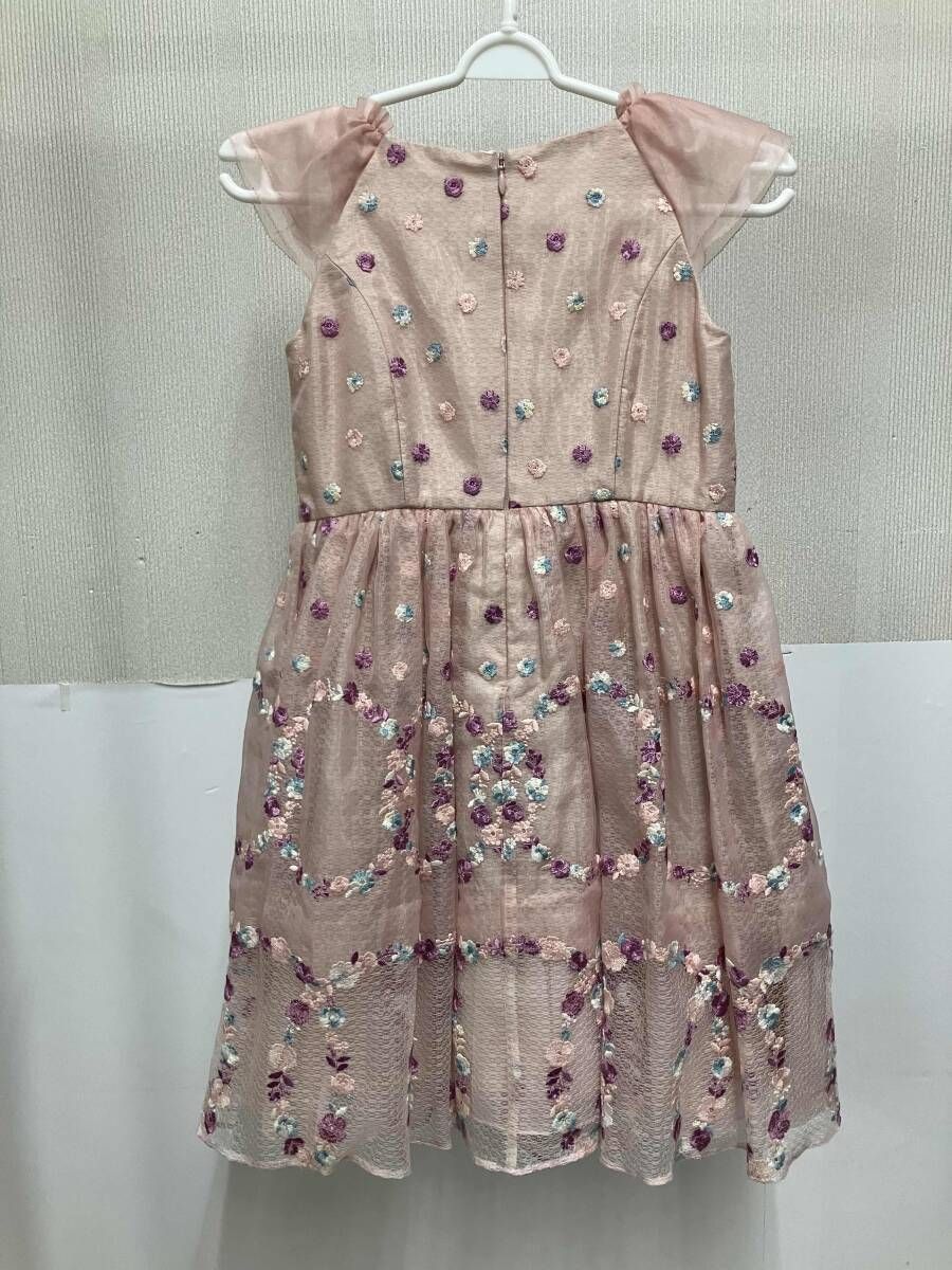 TOCCA BAMBINI トッカ バンビーニ キッズ 花柄刺繍ワンピース ピンク 120 cm