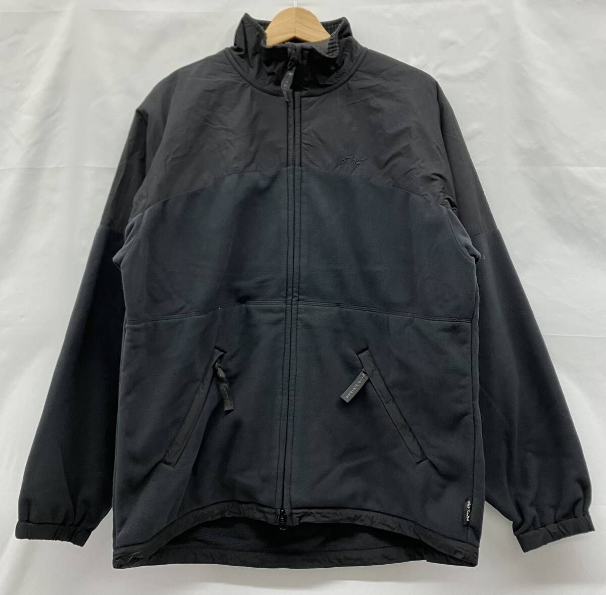WILD THINGS ワイルドシングス ポーラテック ウィンド プロミドル ジャケット フリース アウトドア ブラック サイズL