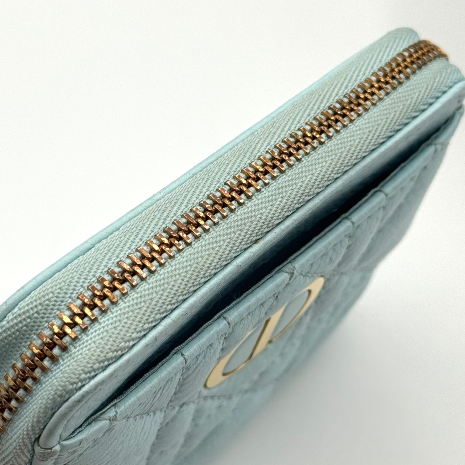 ディオール カロ ラベンダー ウォレット カナージュ コインケース