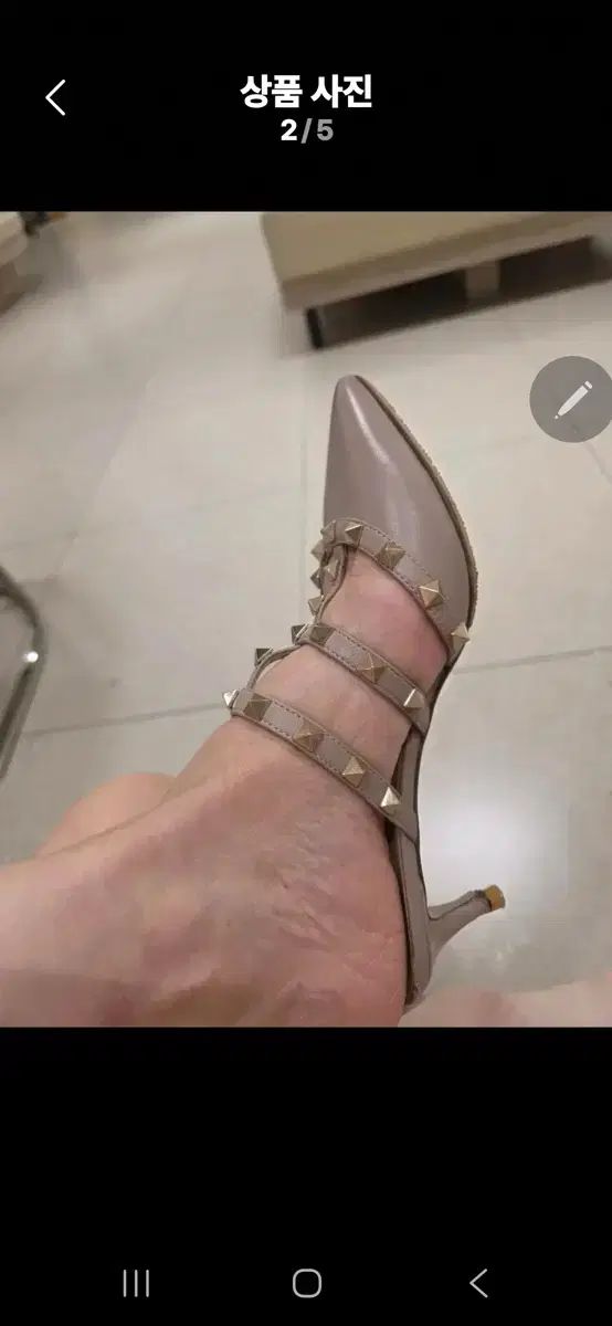 ヴァレンティノ ロックスタッズ レディースサンダル 240