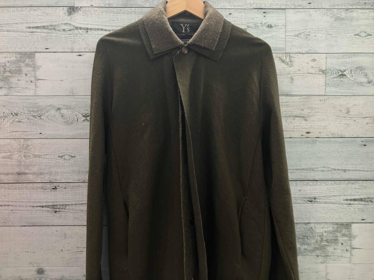 Y’s ワイズ ステン コート サイズ3 カーキ
