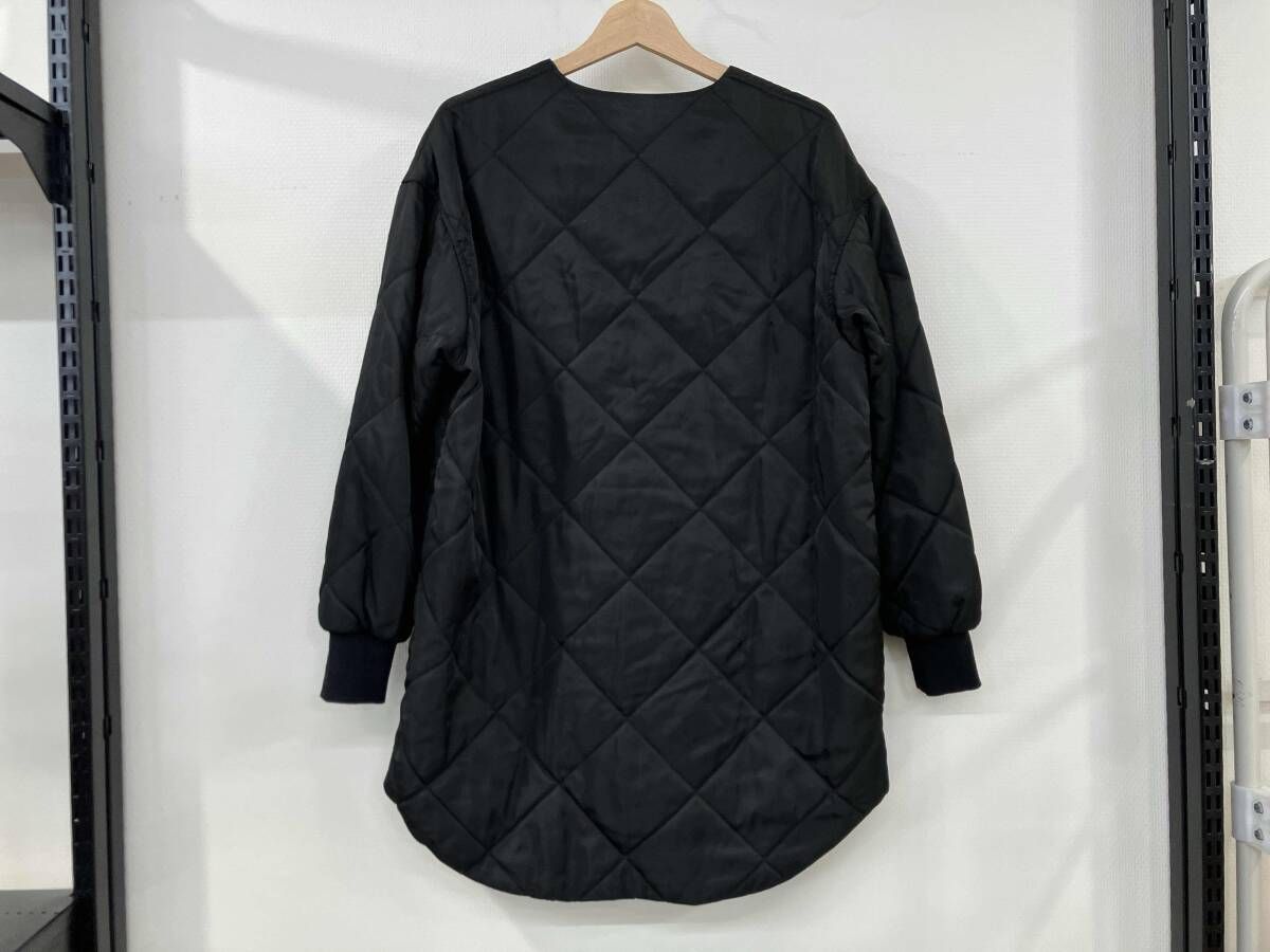 MICA-DEAL マイカ＆ディール 中綿キルティングノー コート サイズフリー ブラック 黒 ポリエステル アクリル 中国製