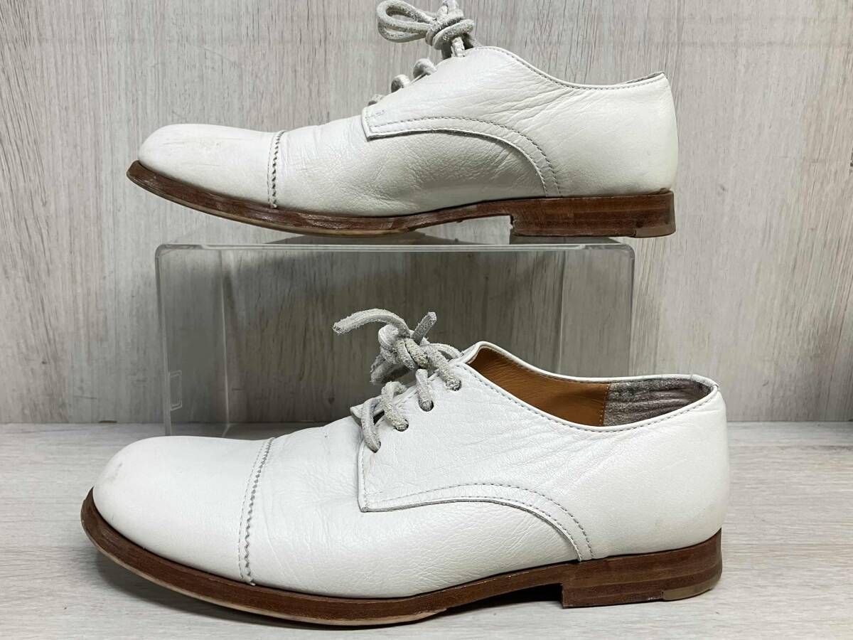 JUNYA WATANABE COMME des GARCONS 本革 レザー ドレス シューズ ジュンヤワタナベ コムデギャルソン ホワイト レディース XS 靴 その他 靴 レディース