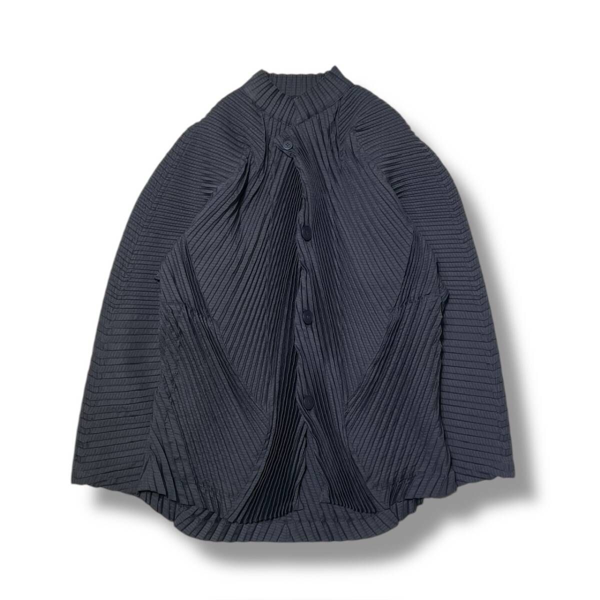 25 ss A-POC TYPE-O 006 pleats jacket プリーツジャケット サイズ3 ブラック エイポック