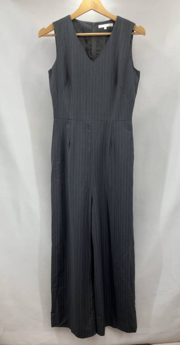 AKIKO OGAWA アキコオガワ オーバーオール オールインワン サイズ36 チャコールグレー 通年