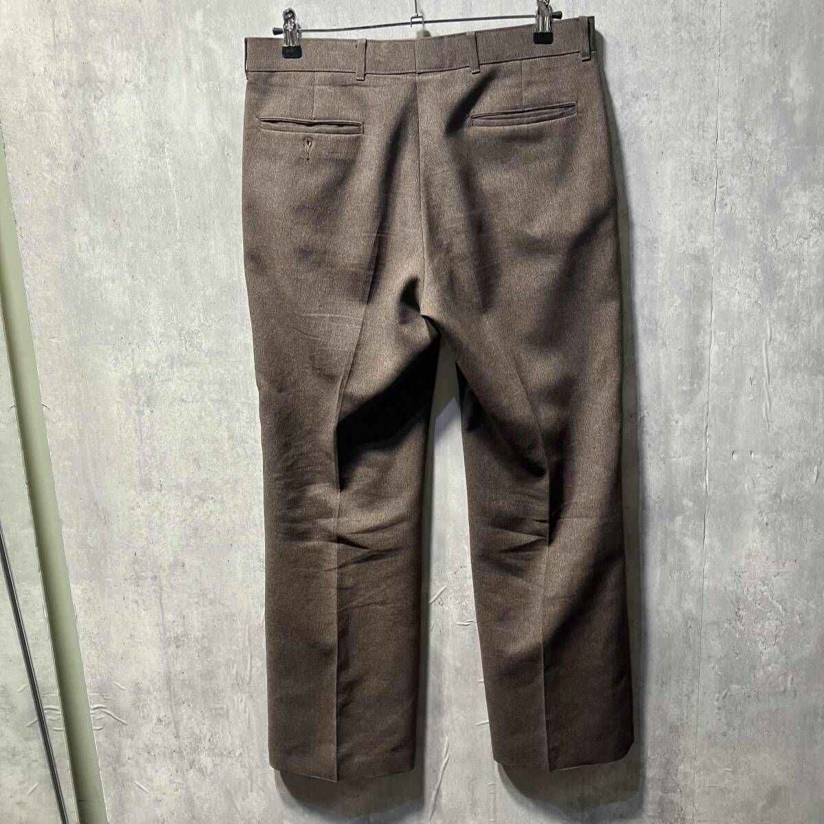 LEVI S sta prest ACTION SLACKS ブラウン リーバイススタプレ