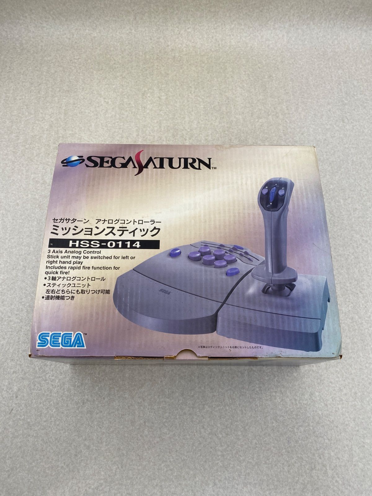 セガサターン アナログコントローラー ミッションスティック HSS-0114