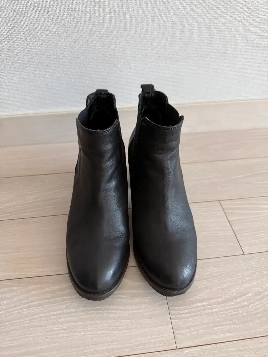 ミソペ ブラック アンクル ブーツ 230
