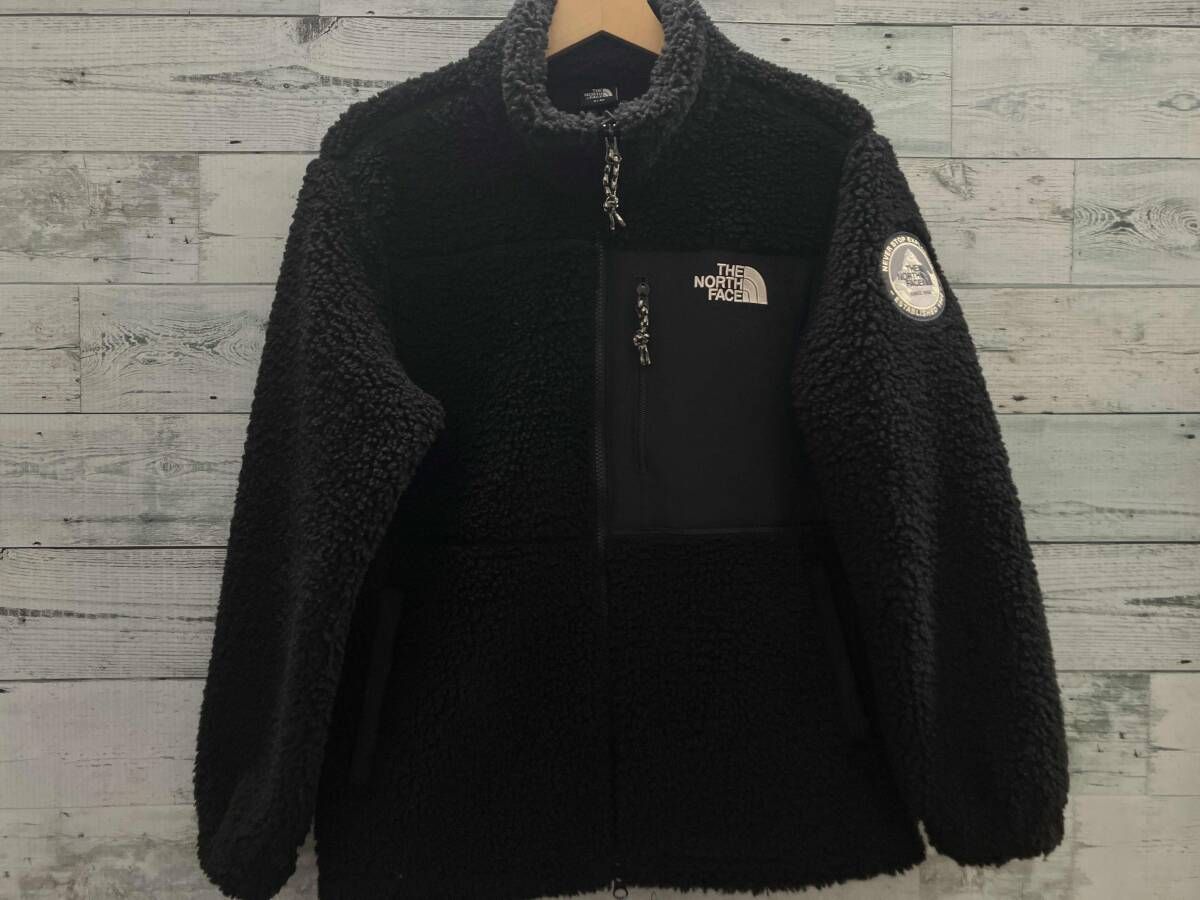 THE NORTH FACE ザノースフェイス PLAY GREEN FLEECE JACKET フリース ブラック Sサイズ
