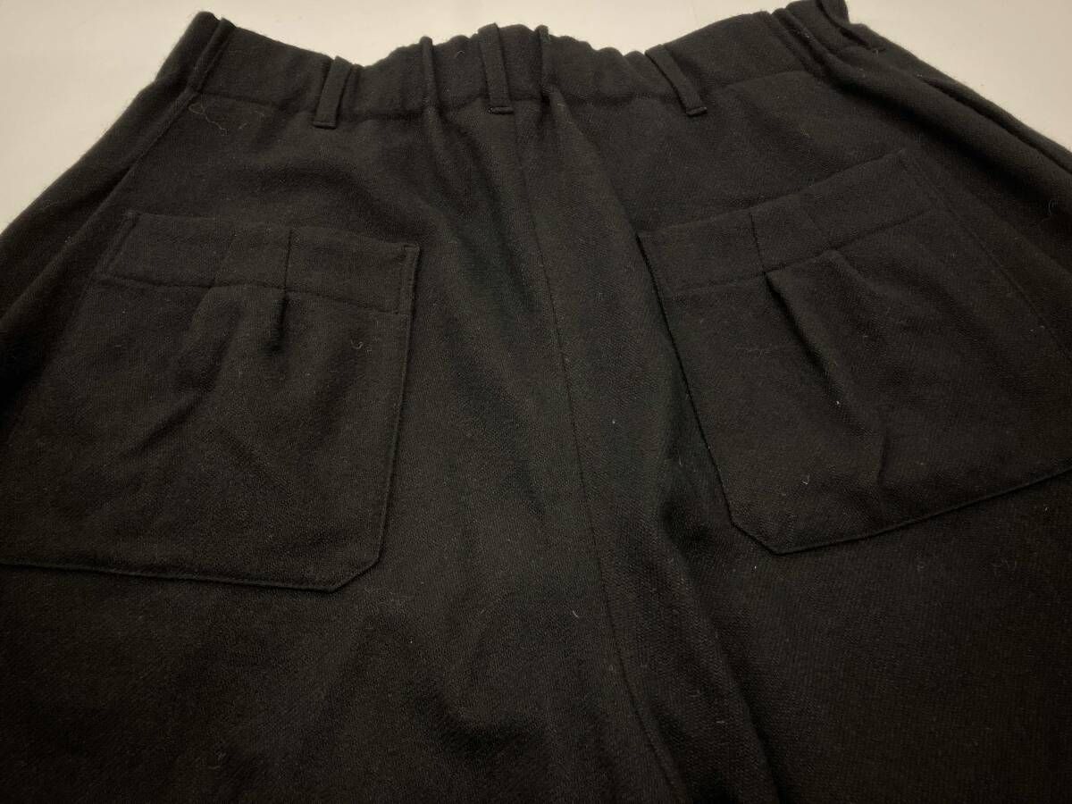 新品未使用　S'YTE サイト ヨウジヤマモト ブラックパンツ ベスト S'YTE Yohji Yamamoto サイド切り替えパンツ サイト ヨウジ