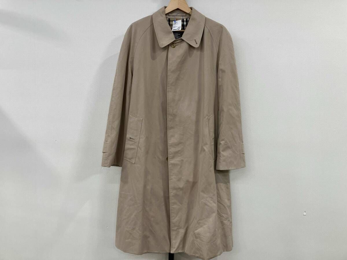 Burberrys バーバリーズ ステン コート ノバチェック ベージュ Made in England メンズ