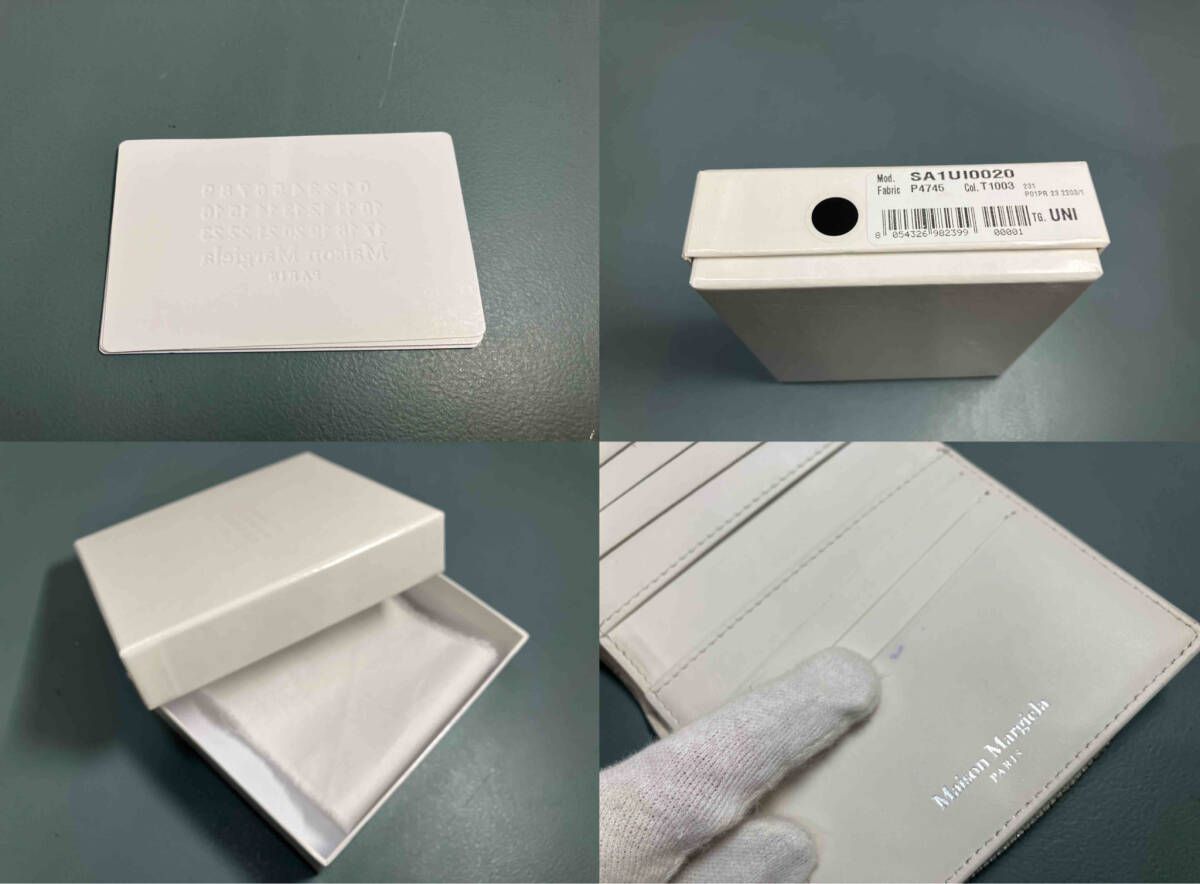  Maison Margiela メゾンマルジェラ 二つ折り財布 4ステッチフリップフラップウォレット その他 小物