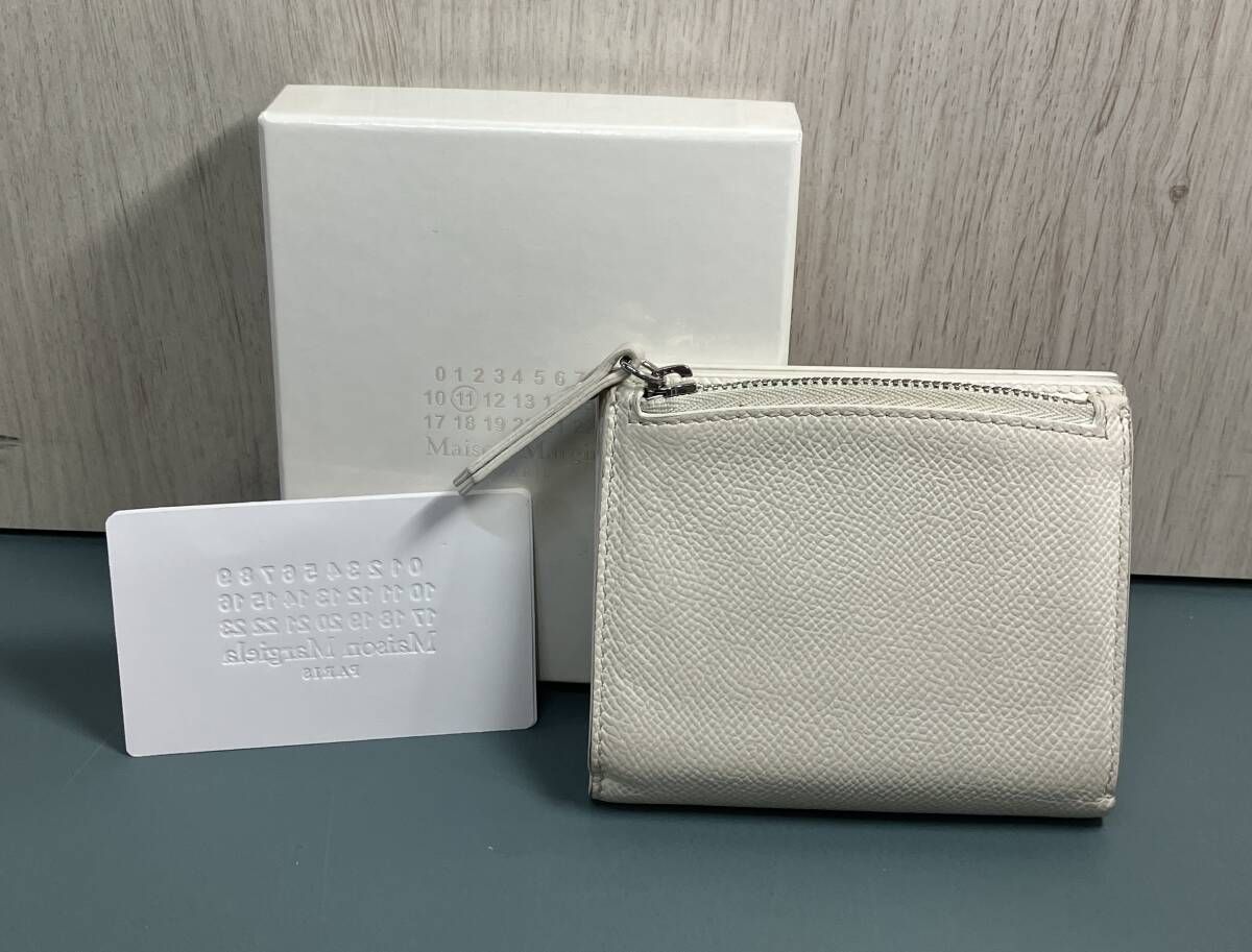 Maison Margiela メゾンマルジェラ 二つ折り財布 4ステッチフリップフラップウォレット