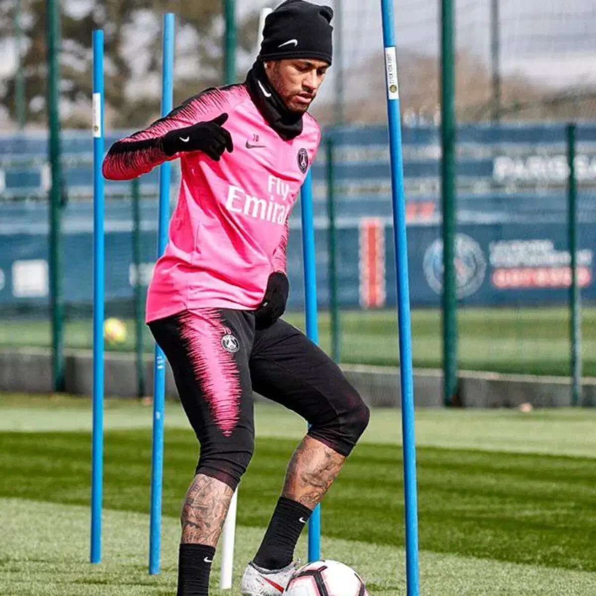 PSG ヴェイパーニット ベスト ドリルトップ 10番 支給品