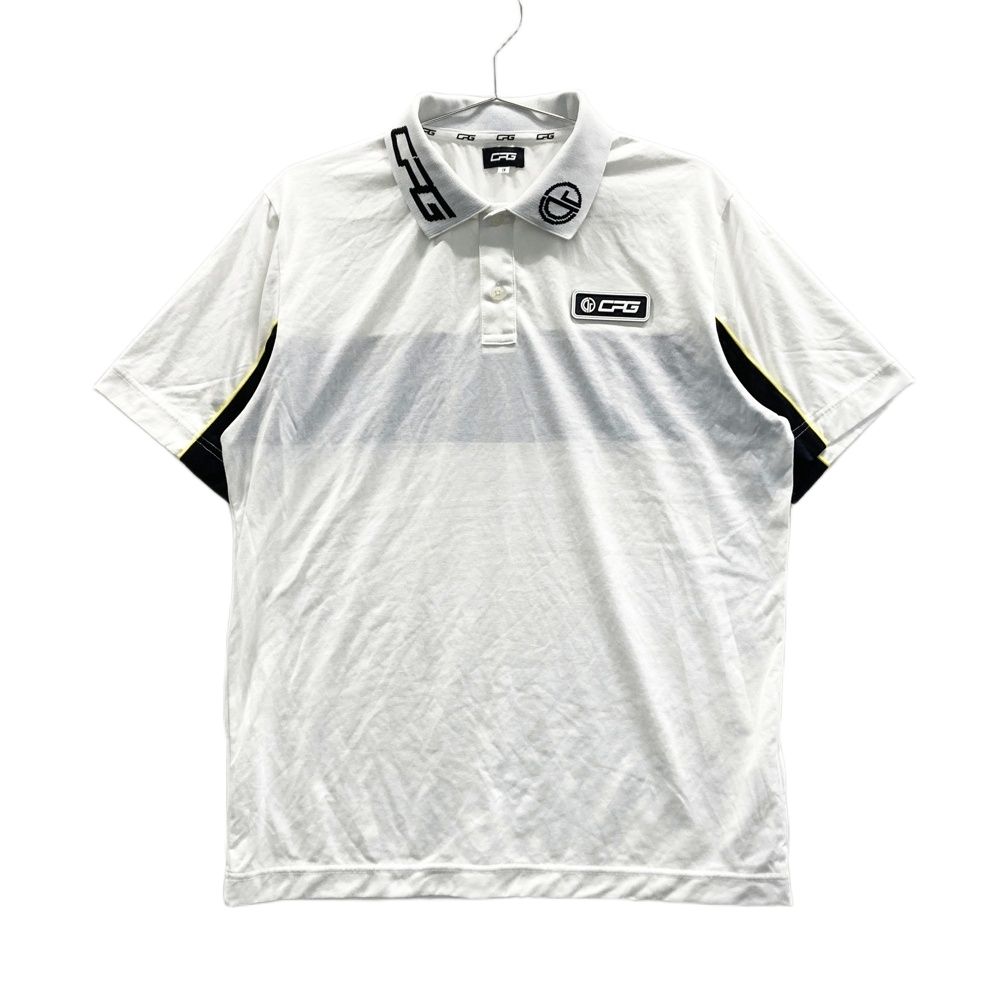 サイズ：3 CPG GOLF シーピージーゴルフ 半袖ポロシャツ ホワイト系