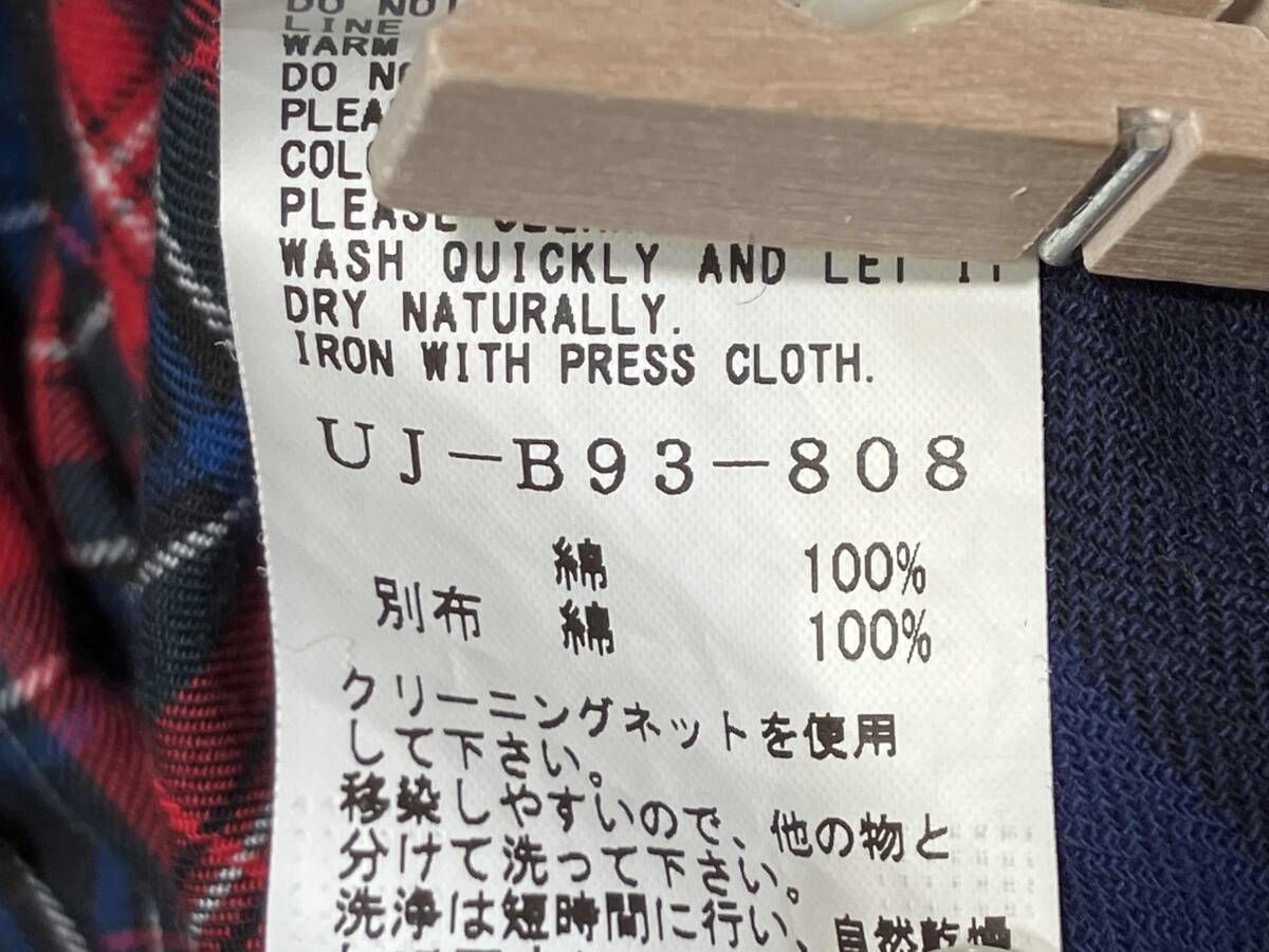 YTE チェックロングシャツ