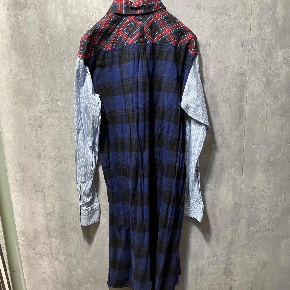 S YTE チェックロングシャツ UJ-B 93-808 サイズ3 チェック柄 サイト
