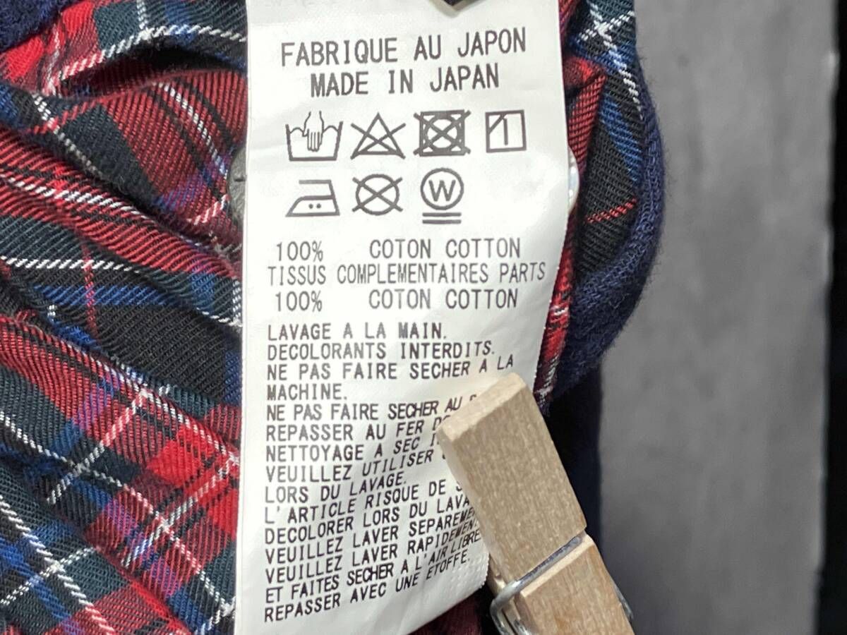  S YTE チェックロングシャツ UJ-B 93-808 サイズ3 チェック柄 サイト その他 小物