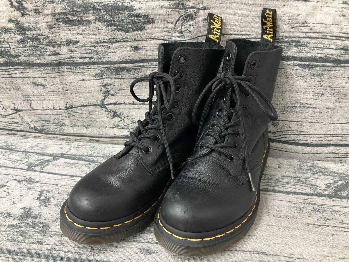 Dr.Martens ドクターマーチン ショートブーツ 1460 パスカル 8ホール 22 cm ブラック