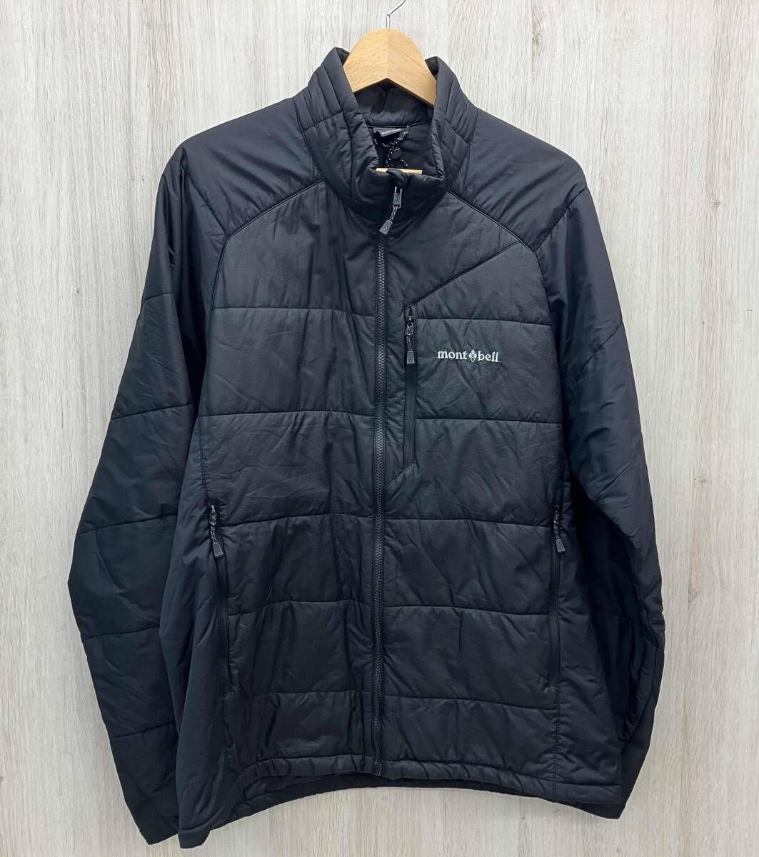 ブラック mont-bell モンベル U.L. サーマラップジャケット ブルゾン アウトドア 登山 STY.1101539 サイズ XL中綿ポリエステル