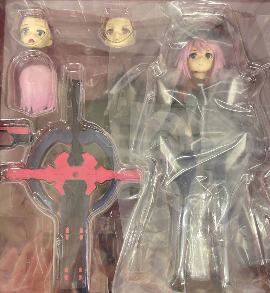 MAXFACTORY figma アリス・ギア・アイギス 比良坂夜露【勇躍】 特典付