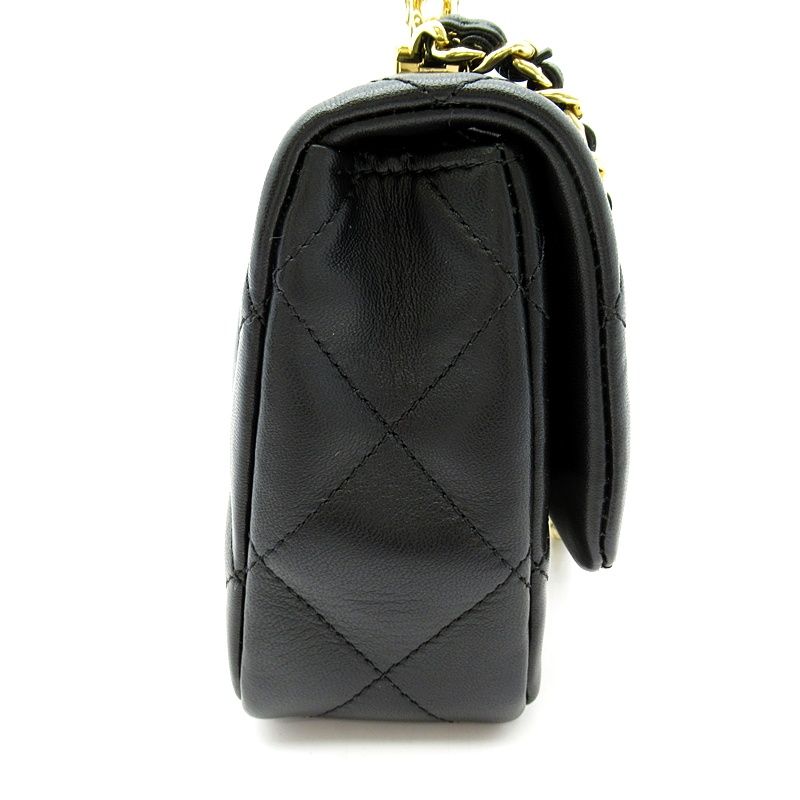 シャネル トップハンドル チェーンショルダーバッグ AS4848 キャビア