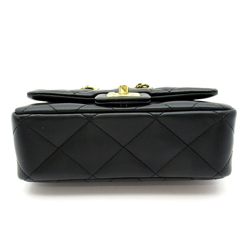 シャネル トップハンドル チェーンショルダーバッグ AS4848 キャビア