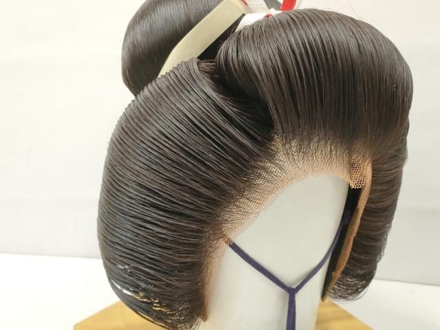  上 和装小物 和装鬘 日本髪 文金高島田 花嫁 婚礼 白無垢 日本舞踊 色打掛 ケース付き kh 6 その他 和装小物