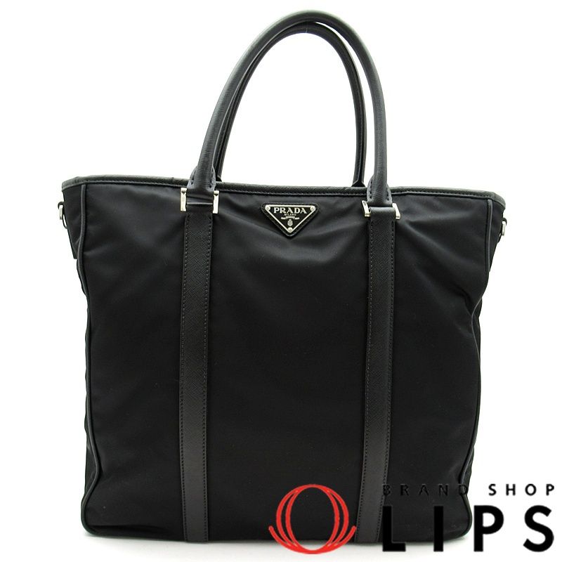 プラダ トートバッグ 2 VG 034 ナイロン メンズ ブラック NERO