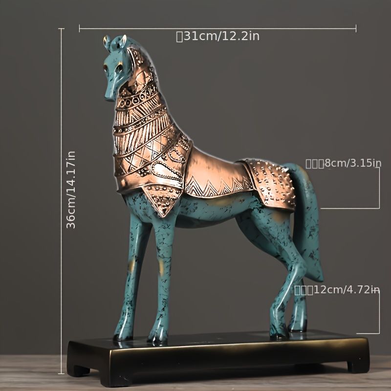 オブジェ エレガント 馬 うま ウマ 干支 置物 樹脂像 モダン 高級 美術