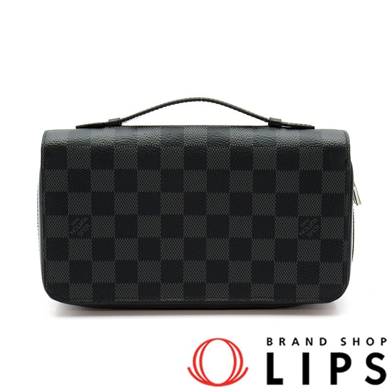 ルイ ヴィトン ジッピーXL N 41503 ダミエグラフィット メンズ ブラック