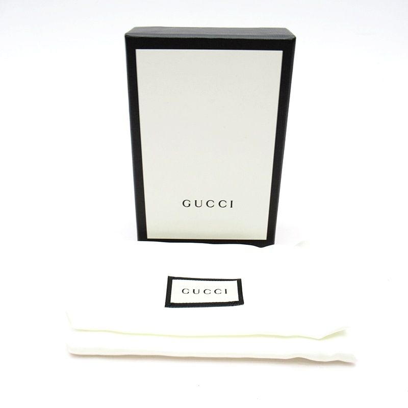 グッチ キーケース6 127048 GGキャンバス レディース ベージュ 【未