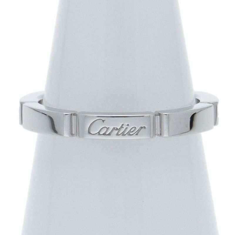 カルティエ マイヨンパンテールリング 10 K 18 WG レディース