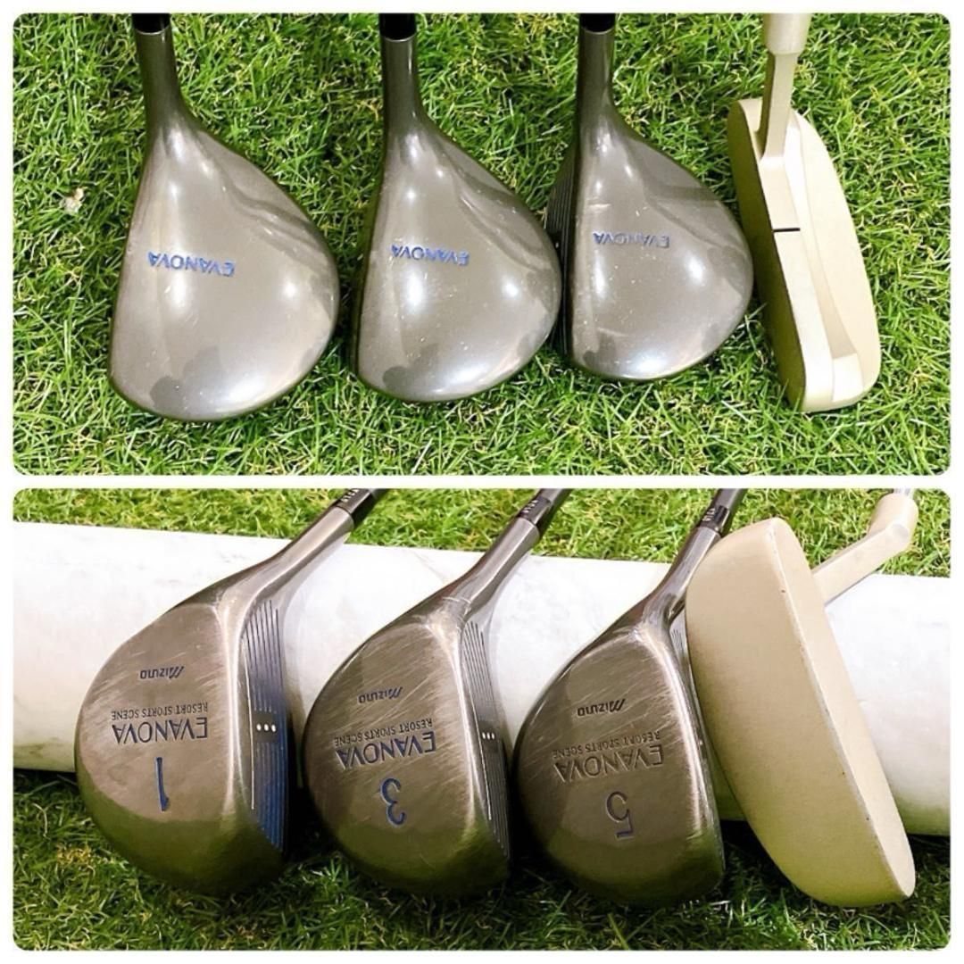 レフティ MIZUNO ミズノ レディースゴルフセット 11本 初心者 訳あり